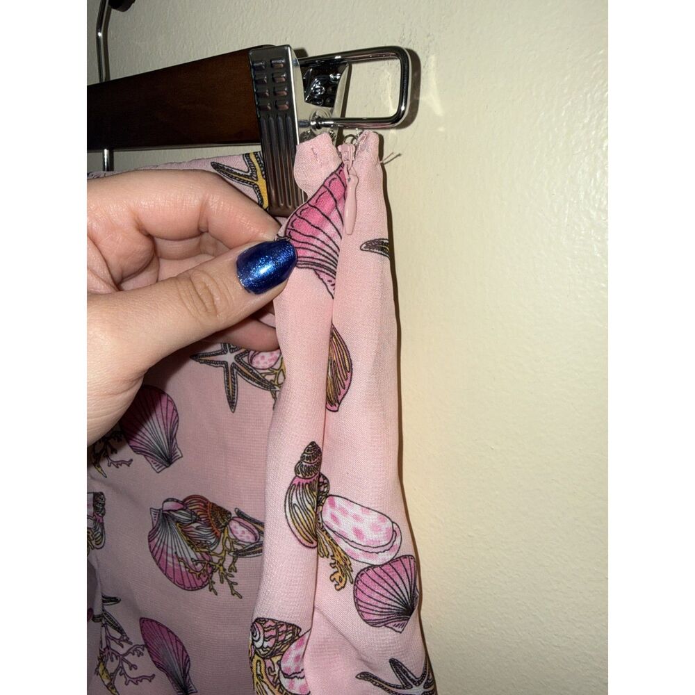 Urban Renewal Urban Outfitters Pink Sea Shell Pinup Shorts High Rise Small - Picture 4 of 9